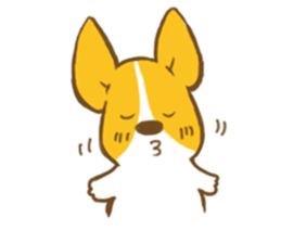 corgi taro sticker #8607673