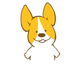 corgi taro sticker #8607675