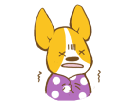 corgi taro sticker #8607676