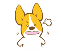 corgi taro sticker #8607678