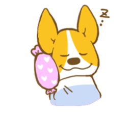 corgi taro sticker #8607679