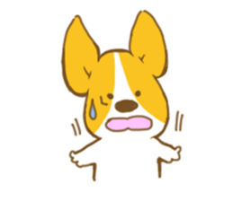 corgi taro sticker #8607680