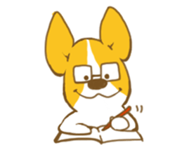 corgi taro sticker #8607681