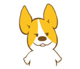 corgi taro sticker #8607683