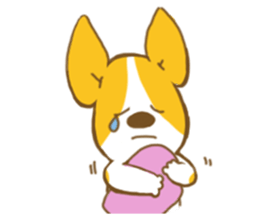 corgi taro sticker #8607686