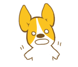 corgi taro sticker #8607692