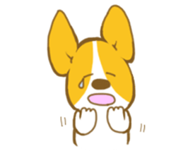 corgi taro sticker #8607694