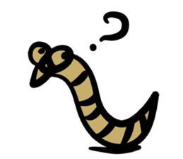 Nonbiri Mealworms sticker #8607774