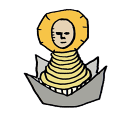 "Thank you!" Sticker of Marron's. sticker #8607778