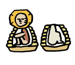 "Thank you!" Sticker of Marron's. sticker #8607785