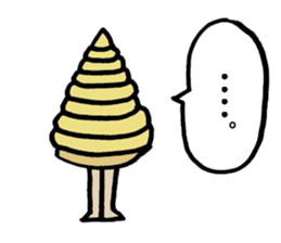 "Thank you!" Sticker of Marron's. sticker #8607796