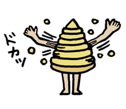 "Thank you!" Sticker of Marron's. sticker #8607799