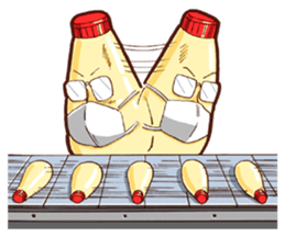 Mayonnaise Man 8 sticker #8608015