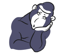 GorillaLa 3 sticker #8608063