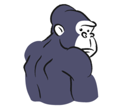 GorillaLa 3 sticker #8608076