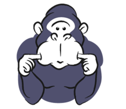 GorillaLa 3 sticker #8608078
