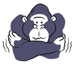 GorillaLa 3 sticker #8608095