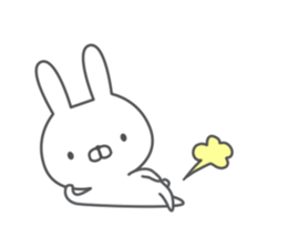 Invective rabbit! 2 sticker #8608156