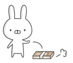 Invective rabbit! 2 sticker #8608162