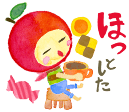 soliloquy of apple sticker #8608480