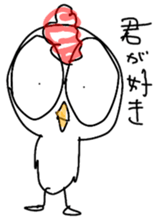 Annoying bird Onta ver.7 sticker #8608666