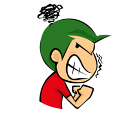 Igreen man sticker #8608899