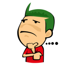 Igreen man sticker #8608900