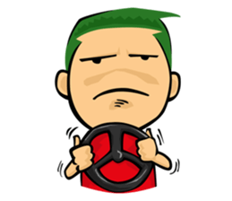 Igreen man sticker #8608901