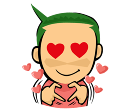 Igreen man sticker #8608904