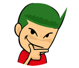 Igreen man sticker #8608905