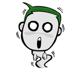 Igreen man sticker #8608909