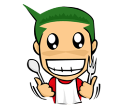 Igreen man sticker #8608913