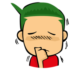 Igreen man sticker #8608916