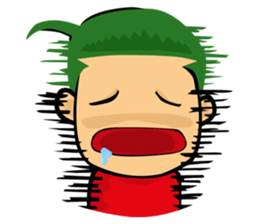 Igreen man sticker #8608918