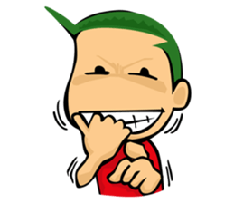 Igreen man sticker #8608919