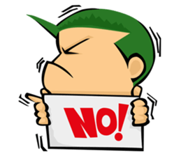 Igreen man sticker #8608921