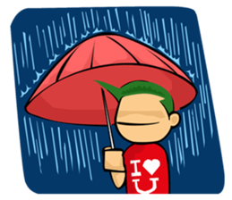 Igreen man sticker #8608923