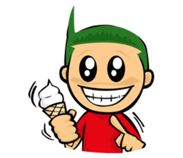 Igreen man sticker #8608924