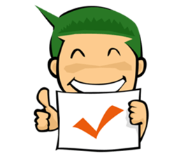 Igreen man sticker #8608927