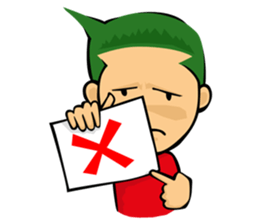 Igreen man sticker #8608928