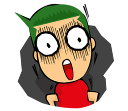 Igreen man sticker #8608929