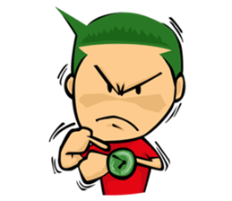 Igreen man sticker #8608931