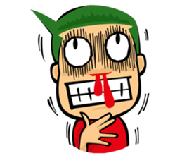 Igreen man sticker #8608932