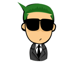 Igreen man sticker #8608936