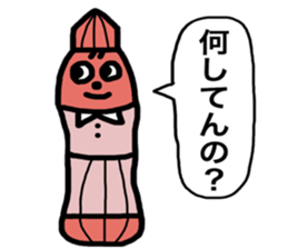 Mr. toilet paper sticker #8609532