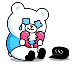 Chubby Bear's Positive Life sticker #8609724