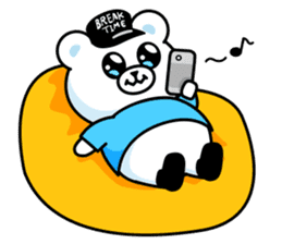 Chubby Bear's Positive Life sticker #8609733