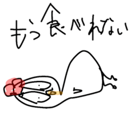 Annoying bird Onta ver.8 sticker #8609880