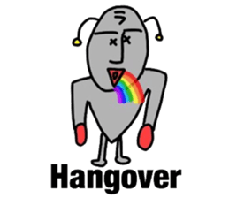 alien from LARA sticker #8610011