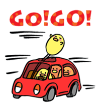 Chick-Long-Legs(English ver.) sticker #8610189